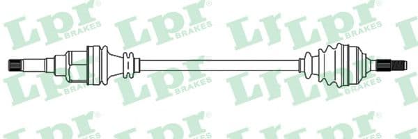 DS52291 LPR Полуось