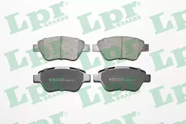 05P1878 LPR Гальмівні колодки
