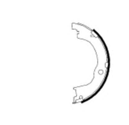 8DA 355 050-791 Behr Hella Колодки ручника