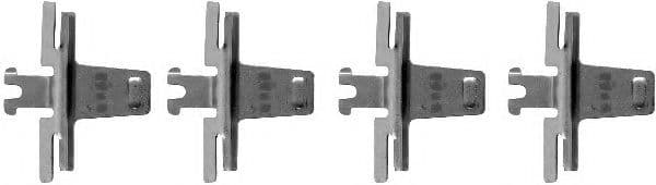 8DZ 355 202-151 Behr Hella Компоненти дискових гальмівних колодок