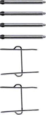 8DZ 355 202-251 Behr Hella Комплектующие дисковых тормозных колодок