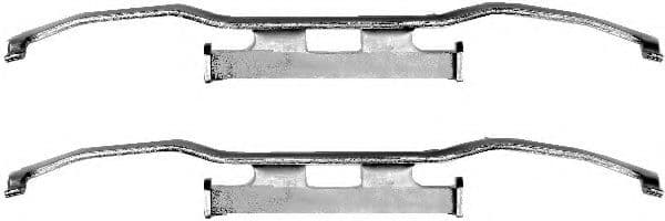 8DZ 355 201-261 Behr Hella Комплектующие тормозного суппорта