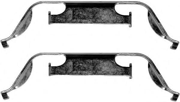 8DZ 355 201-281 Behr Hella Комплектуючі гальмівного супорта