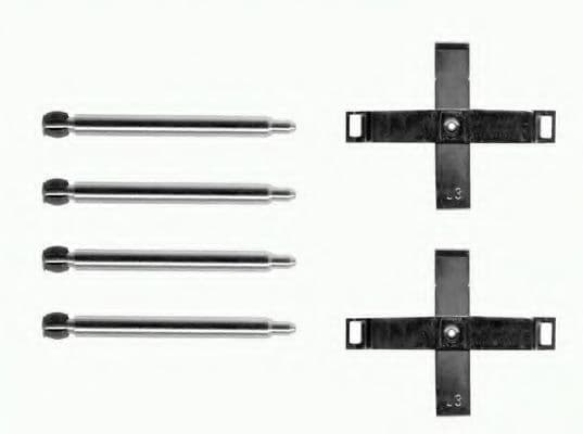 8DZ 355 202-941 Behr Hella Компоненти дискових гальмівних колодок для Opel Omega