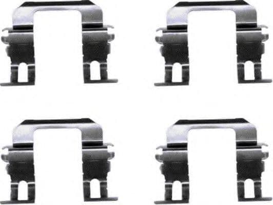 8DZ 355 202-981 Behr Hella Комплектующие дисковых тормозных колодок