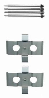 8DZ 355 203-481 Behr Hella Компоненти дискових гальмівних колодок