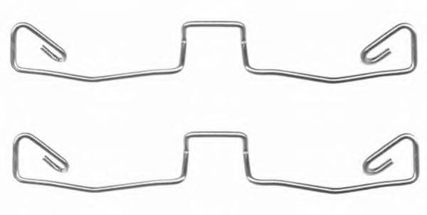 8DZ 355 201-451 Behr Hella Комплектующие тормозного суппорта