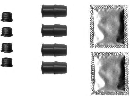 8DZ 355 201-591 Behr Hella Комплектующие тормозного суппорта