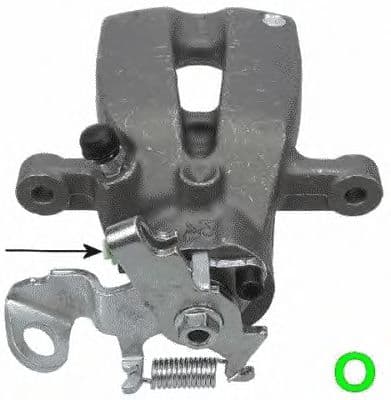 8AC 355 381-021 Behr Hella Гальмівний супорт