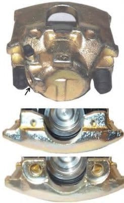 8AC 355 389-051 Behr Hella Гальмівний супорт для Ford Fiesta