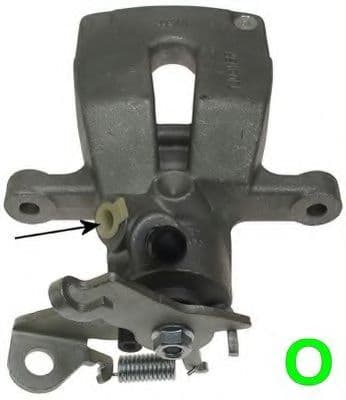 8AC 355 381-121 Behr Hella Гальмівний супорт для Renault Scenic