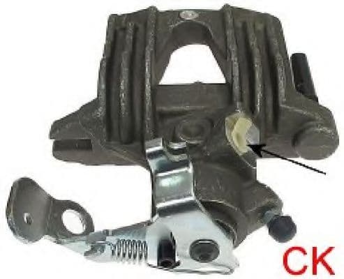 8AC 355 382-351 Behr Hella Гальмівний супорт для Opel Astra