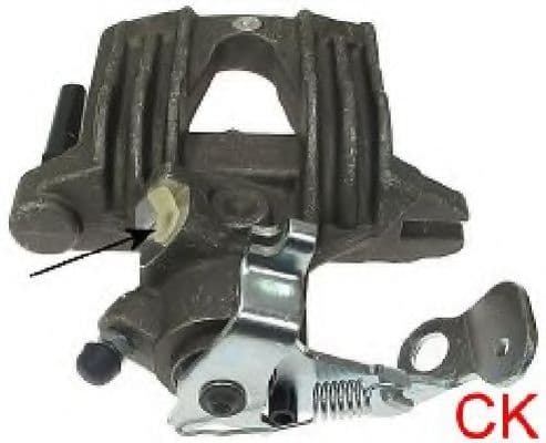 8AC 355 382-361 Behr Hella Гальмівний супорт для Opel Astra