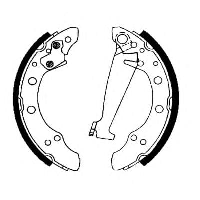 8DB 355 001-341 Behr Hella Гальмівні колодки