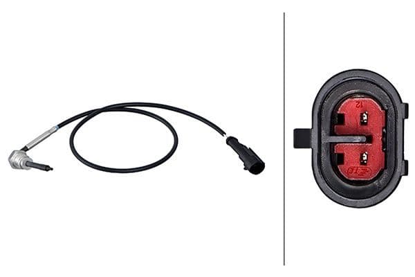 6pt358181791 Behr Hella Датчик температуры выхлопных газов