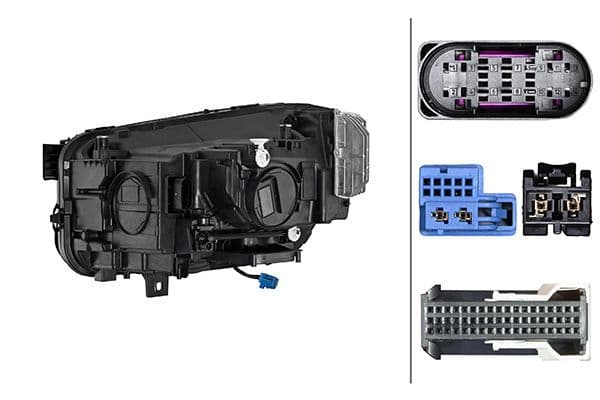 1ex013080621 Behr Hella Основна фара для Mercedes GLB