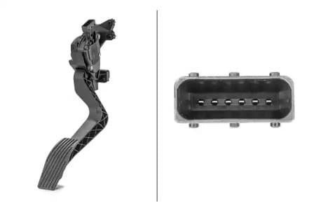 6pv010175711 Behr Hella Датчик положення педалі акселератора