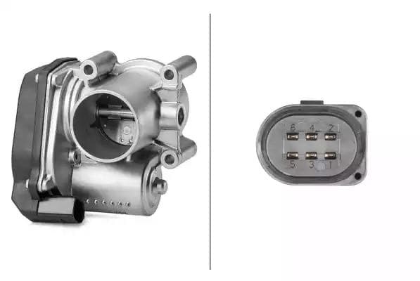 8uk007623301 Behr Hella Дросельна заслонка