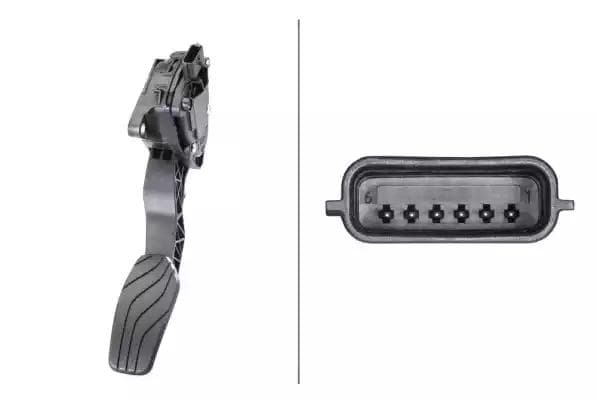 6PV009978791 Behr Hella Датчик положения педали акселератора