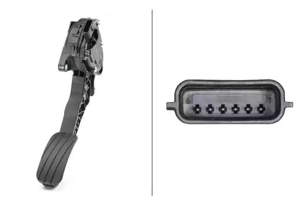 6PV009978751 Behr Hella Датчик положення педалі акселератора для Renault Master