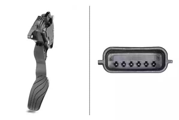 6PV009978741 Behr Hella Датчик положения педали акселератора