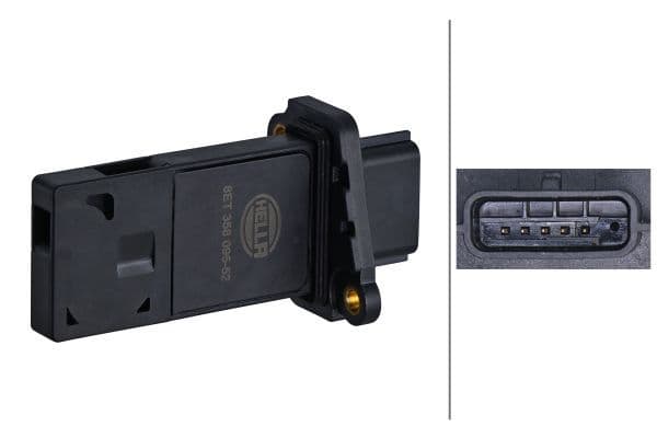 8et358095521 Behr Hella Расходомер воздуха