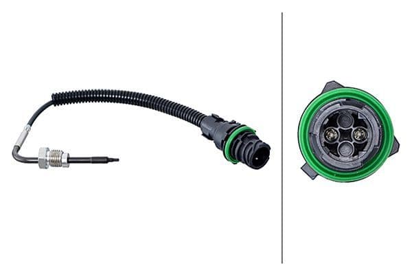 6pt358181841 Behr Hella Датчик температуры выхлопных газов для Mercedes Vario