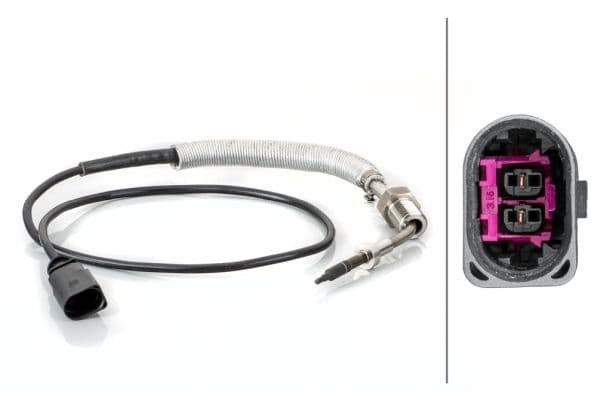 6pt014495081 Behr Hella Датчик температури вихлопних газів