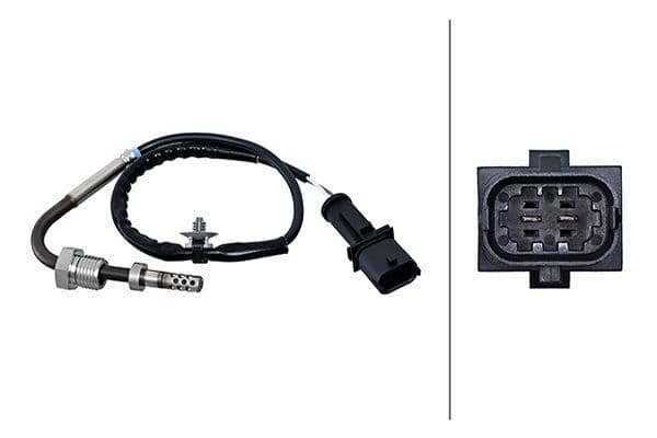 6pt010376321 Behr Hella Датчик температуры выхлопных газов