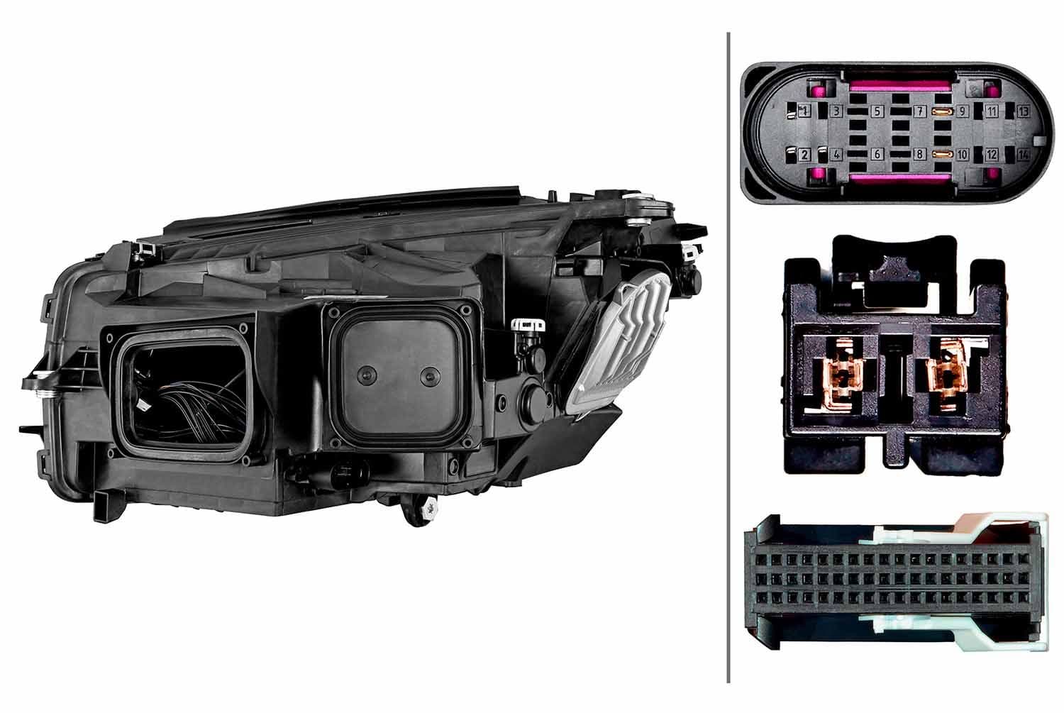 1ex354877161 Behr Hella Основна фара для Mercedes GLC-Class