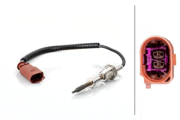 6pt014494721 Behr Hella Датчик температури вихлопних газів