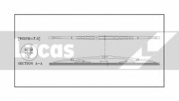 LLWCB26W Lucas Щетки стеклоочистителя