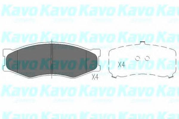 KBP-6523 Kavo Parts Гальмівні колодки