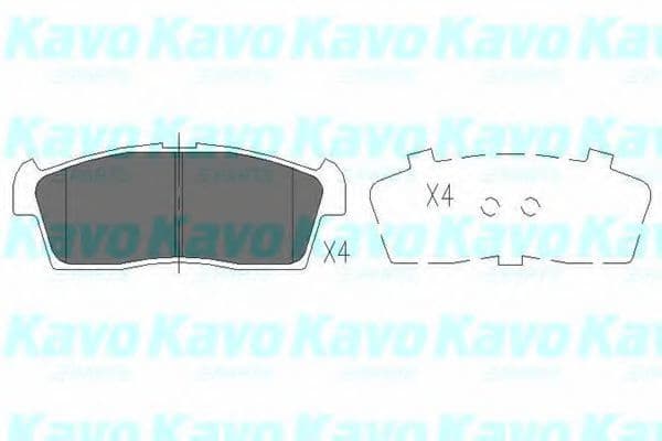 KBP-8521 Kavo Parts Тормозные колодки