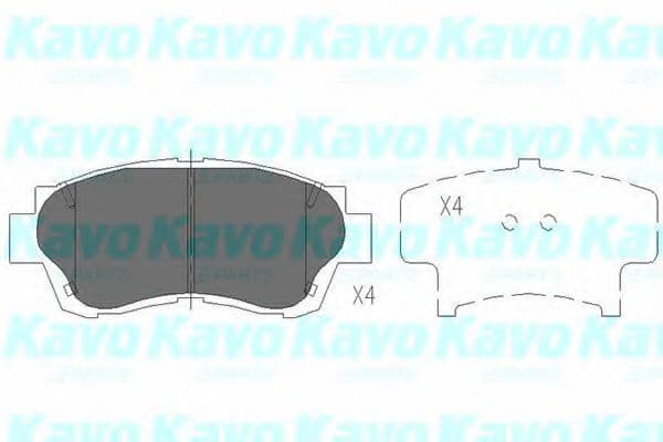KBP-9042 Kavo Parts Гальмівні колодки