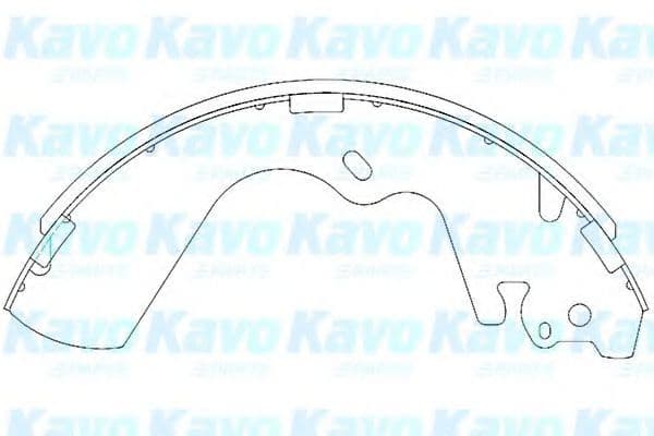 KBS-3403 Kavo Parts Гальмівні колодки
