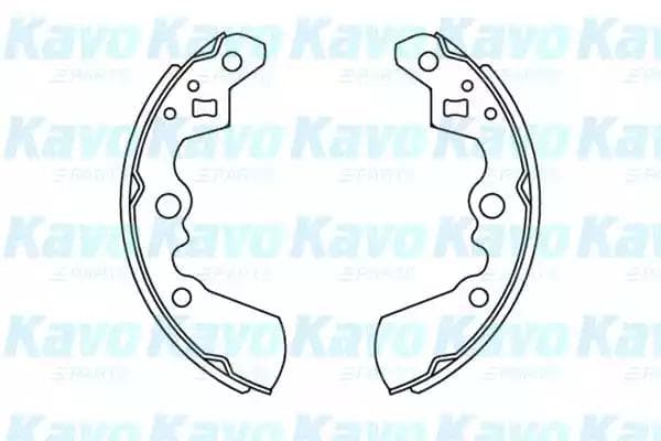 kbs8906 Kavo Parts Гальмівні колодки для Suzuki Swift