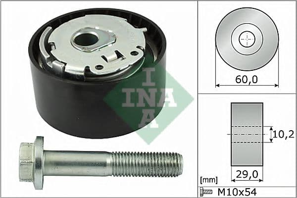 531 0841 10 INA Натяжний ролик ременя ГРМ