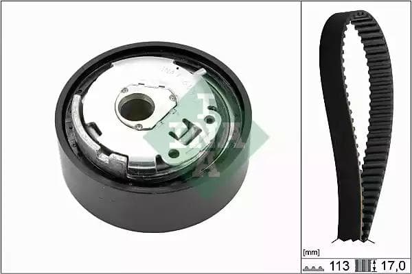 530066310 INA Комплект ременя ГРМ для Lada Priora