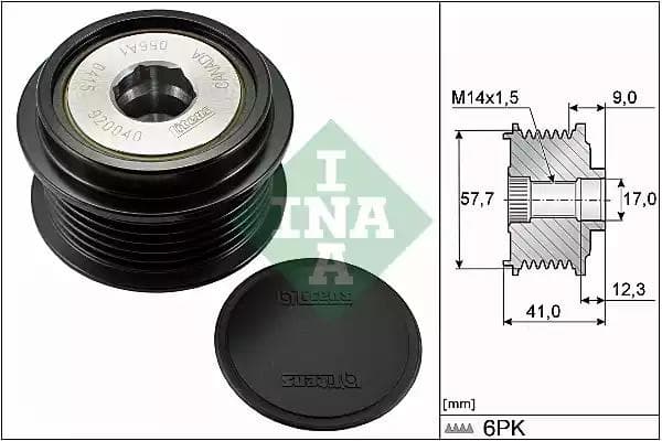 535031310 INA Муфта генератора