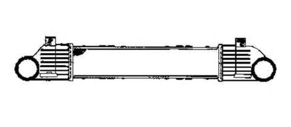 30422 NRF Интеркулер для Mercedes S-Class