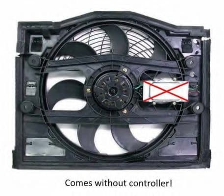 47027 NRF Вентилятор системи охолодження двигуна для BMW 3 Series