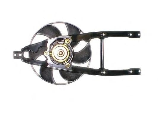 47229 NRF Вентилятор системы охлаждения двигателя