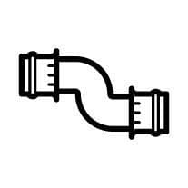 165032 NRF Повітряний патрубок