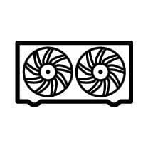 470173 NRF Вентилятор системы охлаждения двигателя