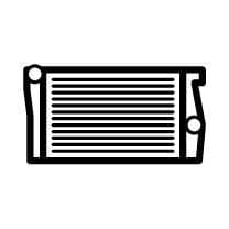 53861a NRF Радіатор охолодження двигуна