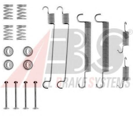 0560Q A.B.S. Монтажний комплект барабанних гальмівних колодок