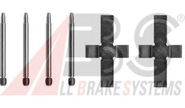 0958Q A.B.S. Комплектующие дисковых тормозных колодок