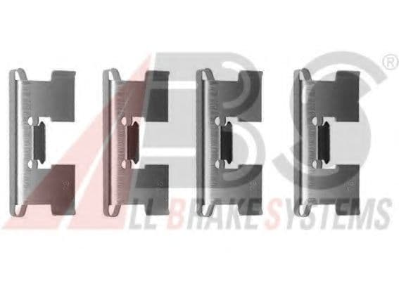 1019Q A.B.S. Компоненти дискових гальмівних колодок