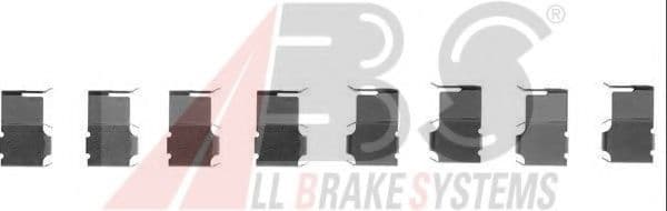 1063Q A.B.S. Компоненти дискових гальмівних колодок